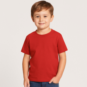CAMISETA CUELLO REDONDO NIÑO 2 a 12 tallas