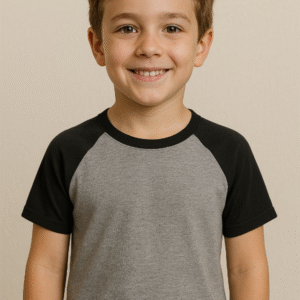CAMISETA NIÑO MANGA RANGLAN
