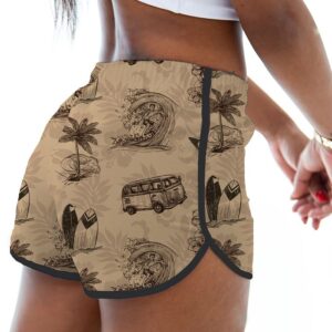 Short deportivo estampado modelo para molde en PDF de Moldes Solís.