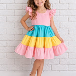 VESTIDO PRINCESA INFANTIL 7 TALLAS