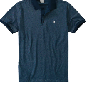 Molde digital de camisa polo unisex manga corta con cuello camisero y diseño casual moderno.